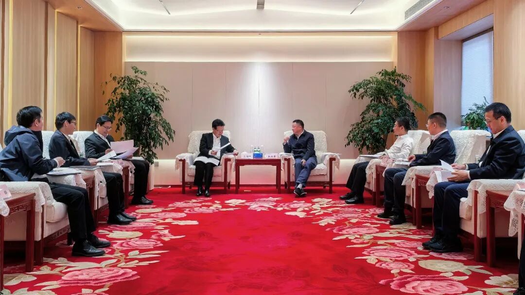 常州市委书记王剑锋一行到访集团